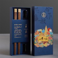 清朴堂 一带一路高档实木筷 餐具