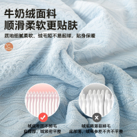 卡洛儿杜香A类雕花牛奶绒四件套冬季珊瑚绒加厚双面绒加绒床单被套床上用品