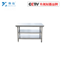 臻远不锈钢工作台厨房作台打荷台三层1000*600*800 ZY-SN-0998