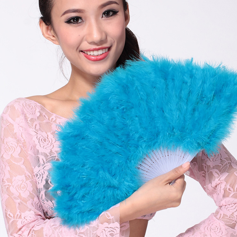 飞魅肚皮舞扇子舞扇子肚皮舞舞蹈表演道具肚皮舞羽毛扇火鸡扇