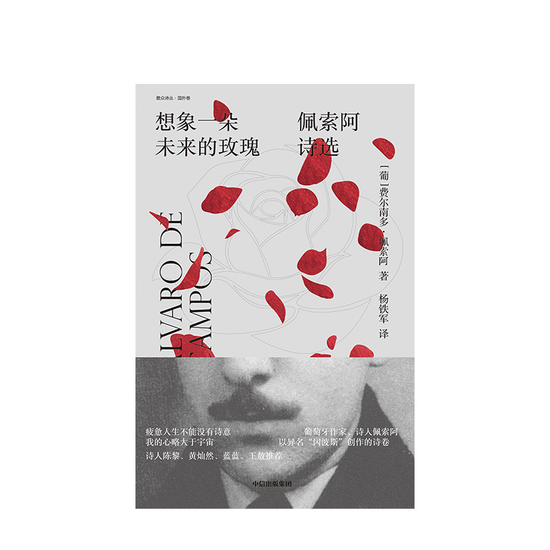[正版] 想象一朵未来的玫瑰 费尔南多佩索阿著 我的心迟到了作者 2019深圳十大好书 葡萄牙作家诗人 欧洲现代主义高清大图