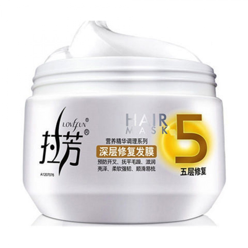 拉芳深层修护发膜350ml柔顺免蒸焗油视频