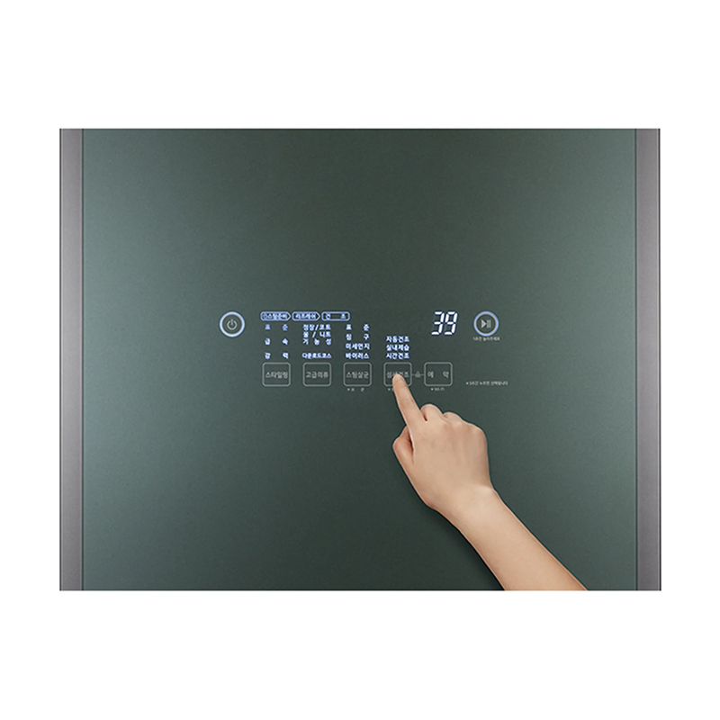 韩国原装进口LG S5GOC 衣物护理机 私家干洗机蒸汽除菌家用智能变频干衣机热泵式烘干机墨玉绿色5件款嵌入式消毒衣柜