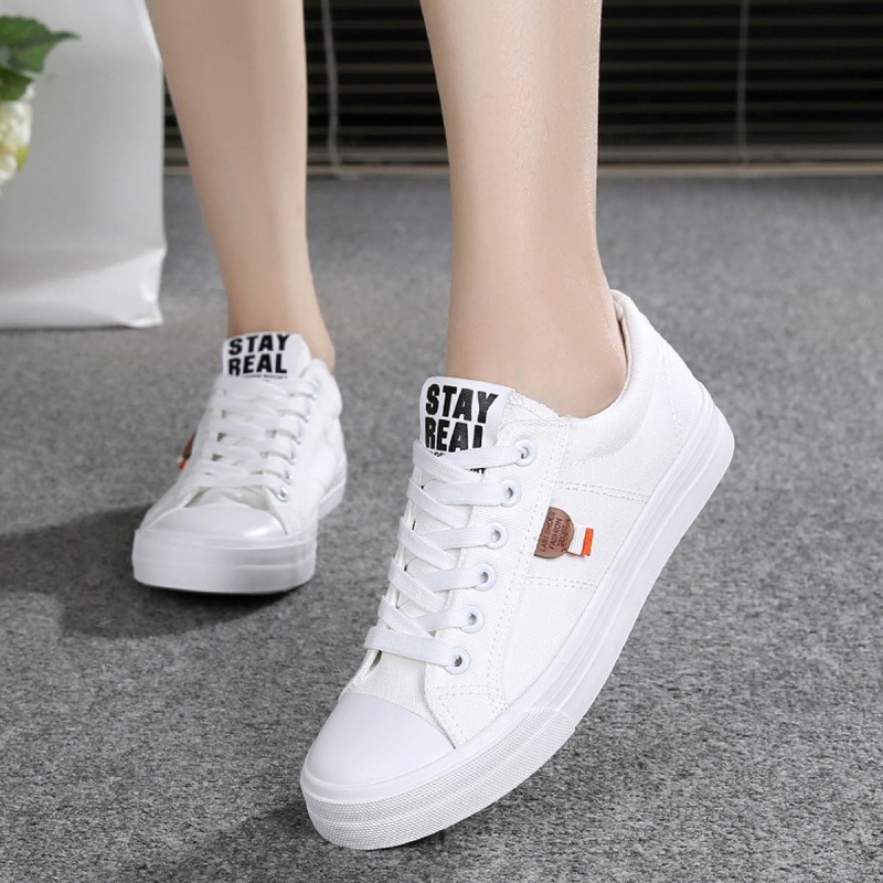 婴婴(yingying)2020秋款韩版低帮帆布鞋女牛仔布学生平底布鞋百搭休闲