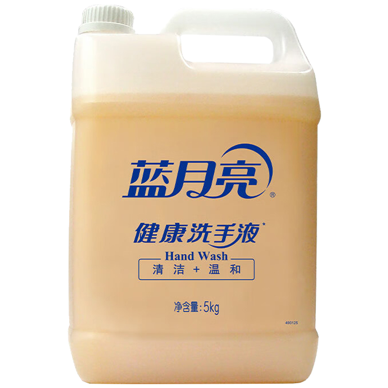 蓝月亮洗手液Y泡沫丰富大桶装健康洗手液5kg*1桶