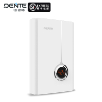 德恩特（Dente）即热式电热水器V7HC 变频恒温速热洗澡淋浴8500瓦 白色 全国联保 免费安装