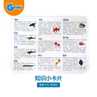 GFUN儿童磁力片拼图儿童玩具-海洋主题磁力贴套装 创意益智DIY玩具3岁以上男孩女孩礼物卡通磁性贴纸