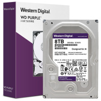 西部数据(Western Digital)紫盘 8TB SATA6Gb/s 256M 监控硬盘(WD82EJRX)