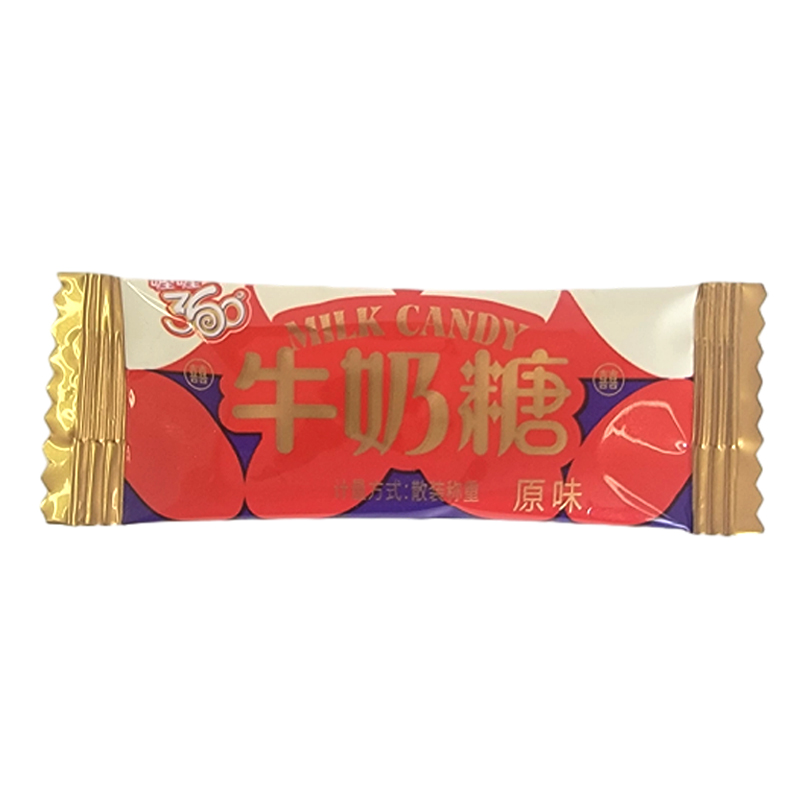 喔喔360°原味牛奶糖散装250g婚庆结婚喜糖年货休闲零食品高清大图