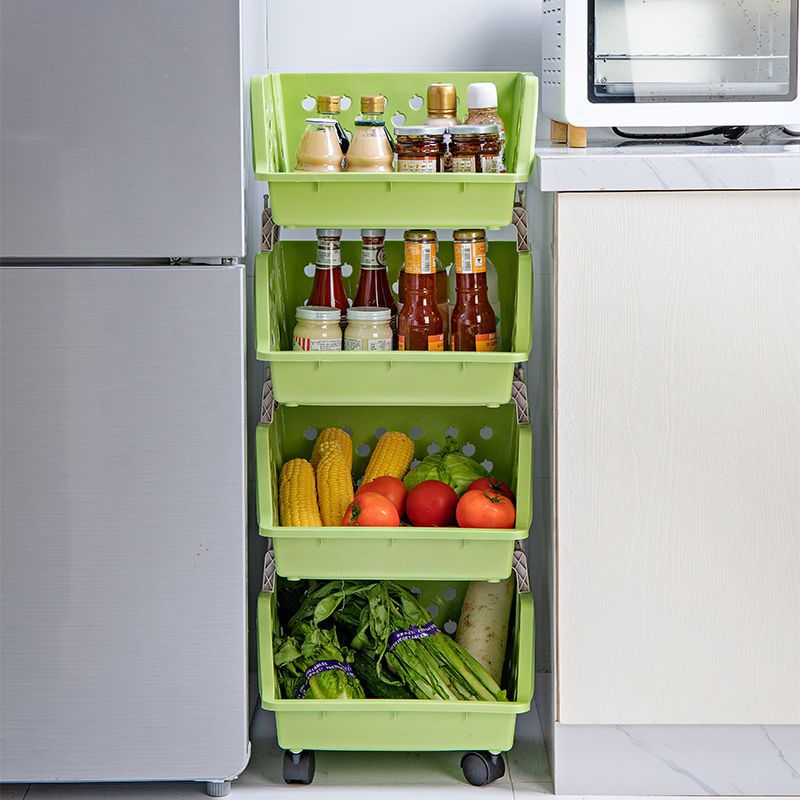 玩具收纳架厨房蔬菜置物架收纳筐落地多层菜篮菜架子用品家用大全