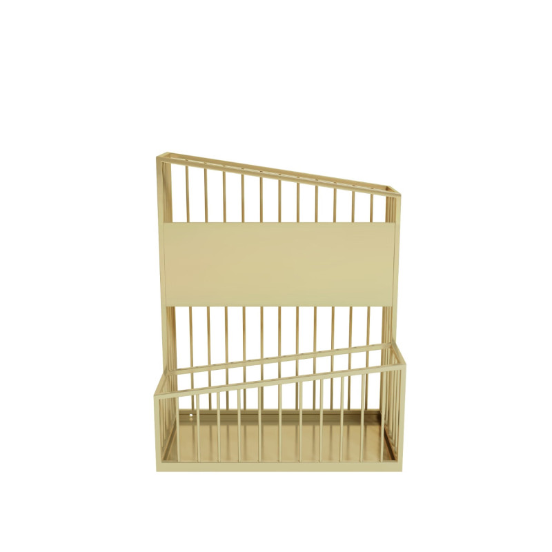 苏识 SS-YSSNJ11雨伞收纳架48×27×60cm 白色 大号 无LOGO 可放伞30把