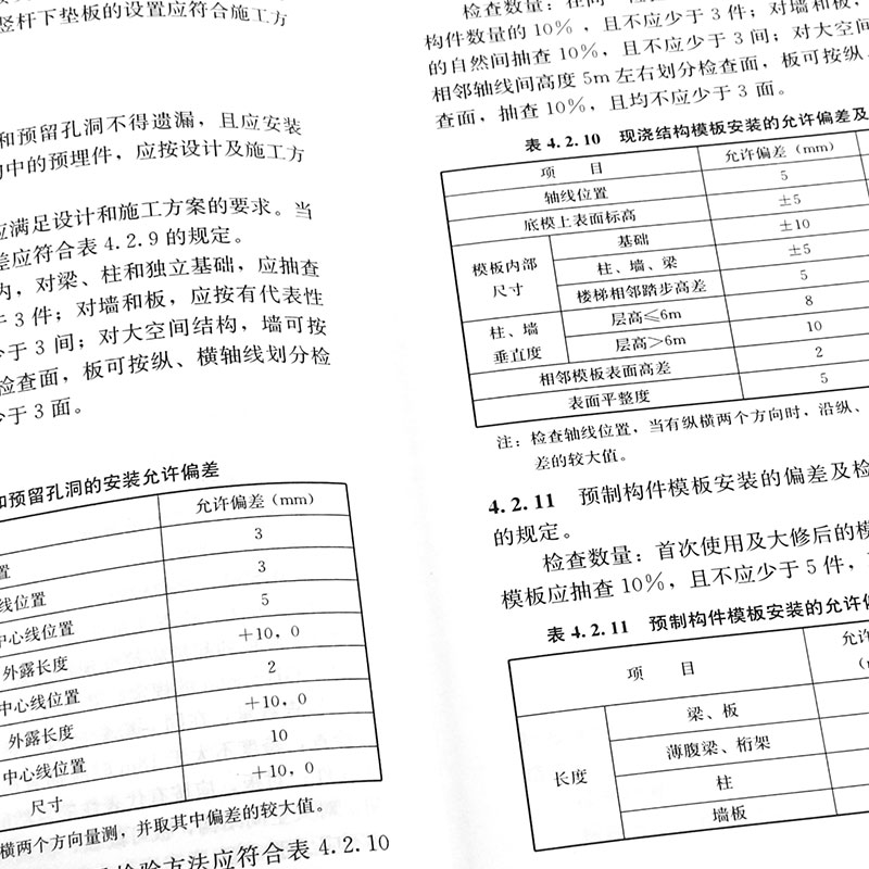 [正版] 混凝土结构工程施工质量验收规范 GB 50204-2015 替代GB 50204-2002 建筑工程施工质量高清大图