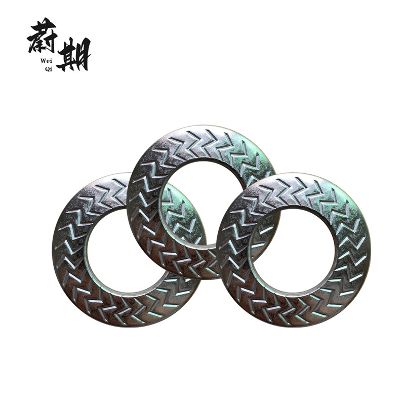 蔚期 316/SKM滚花碟形垫圈法式锁紧垫片 M5 个