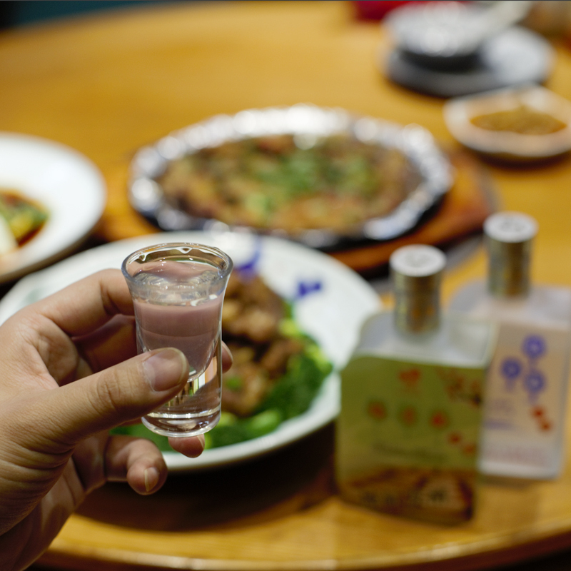 [两件起售]梅香曲小瓶酒 清香型白酒250ml 陈年酒52度原浆酒粮食酒 传承古法酿造