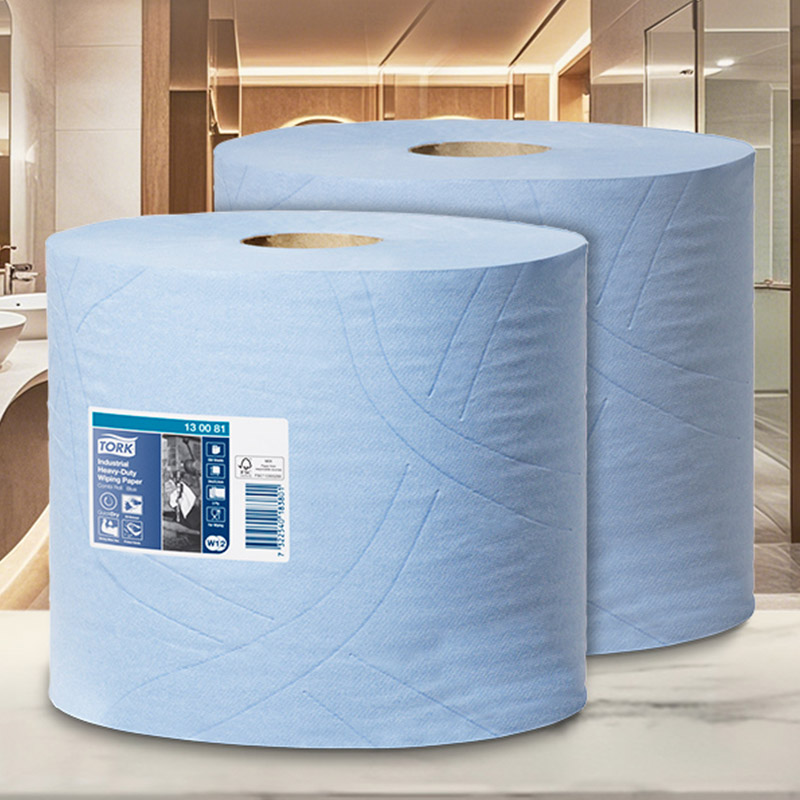 维达 130081 多康卷式工业重任务擦拭纸 3层350片 2卷装