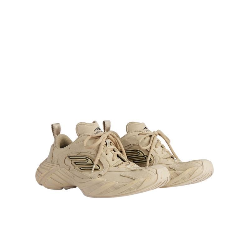 Balenciaga/巴黎世家小牛皮拼接跑步鞋透气缓震休闲运动鞋