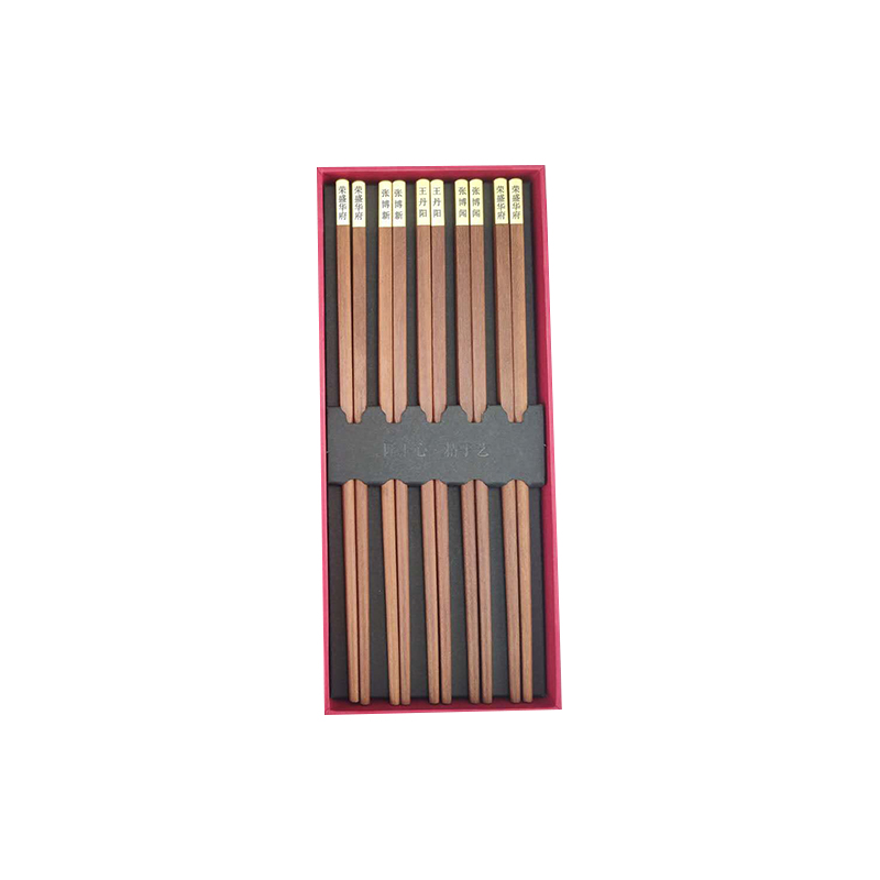 leppa 雾金中华筷10双装高清大图