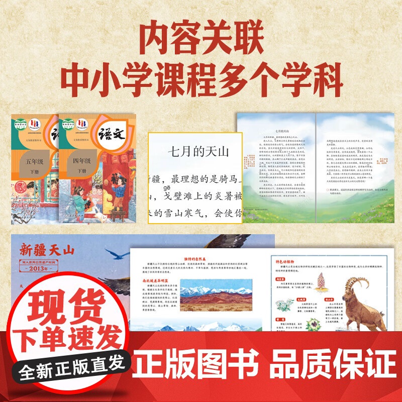 美丽中国:属于我们的宝藏全4册 3-12岁小学生中国文化遗产图画书 课本关联历史地理科普绘本高清大图