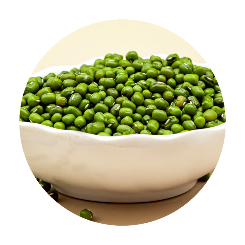 米妹妹(MIMEIMEI) 米妹妹东北绿豆1kg Z150 粒粒饱满油亮 豆香四溢高清大图