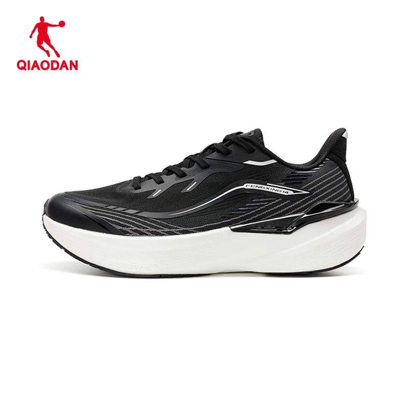 乔丹透气运动鞋男鞋跑步鞋轻便软底减震休闲跑鞋 男跑步鞋QDB023253210黑色/乔丹白 尺码可选，下单联系客服