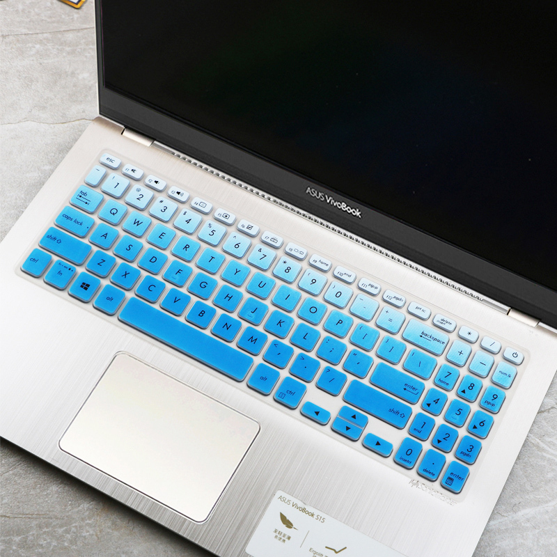 华硕vivobook15s键盘膜v5000笔记本电脑x512保护套顽石y5200ub/y5100