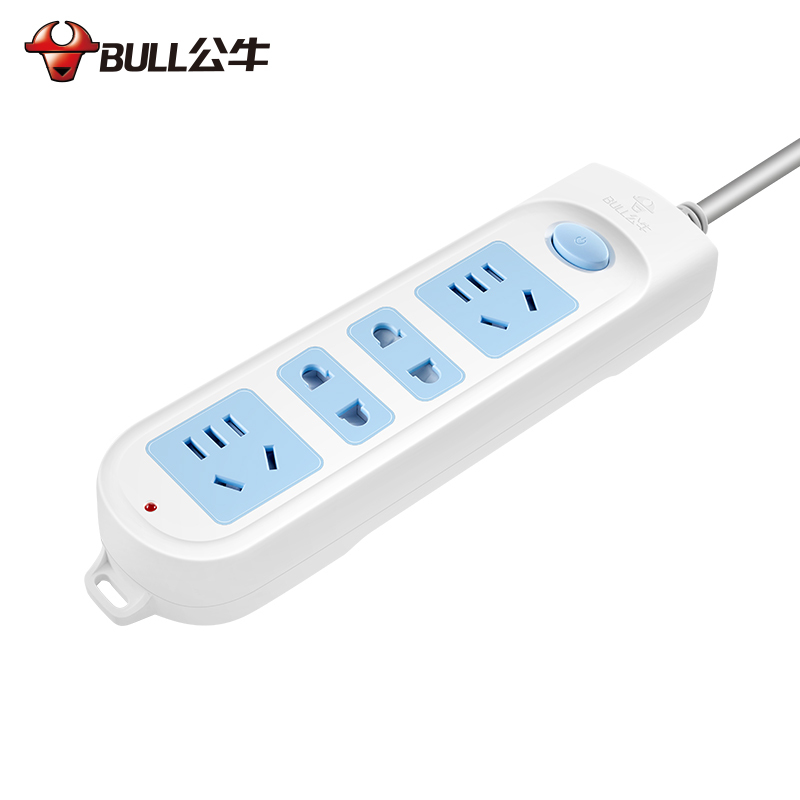 公牛(bull) 电源插座/接线板/插线板/拖线板/插排 全长3米GN-607