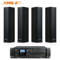 狮乐（SHILE）专业中小型会议室音响套装培训教室功放音箱组合AV106+BX406_75