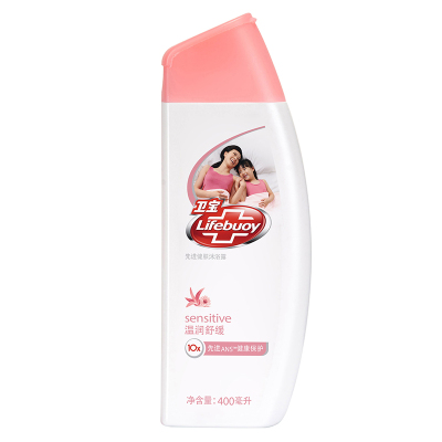 卫宝 (Lifebuoy) 先进健肤沐浴露 温润舒缓400ml 各种肤质 滋养肌肤 适合成人 [联合利华]