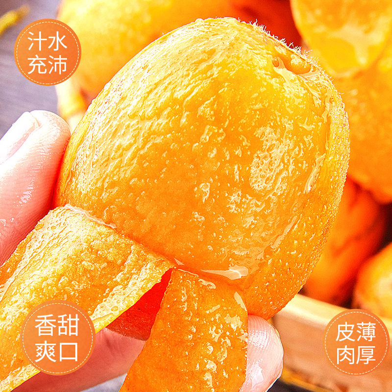 [西沛生鲜]四川新鲜枇杷 特大果 净重5斤 单果50g+高清大图