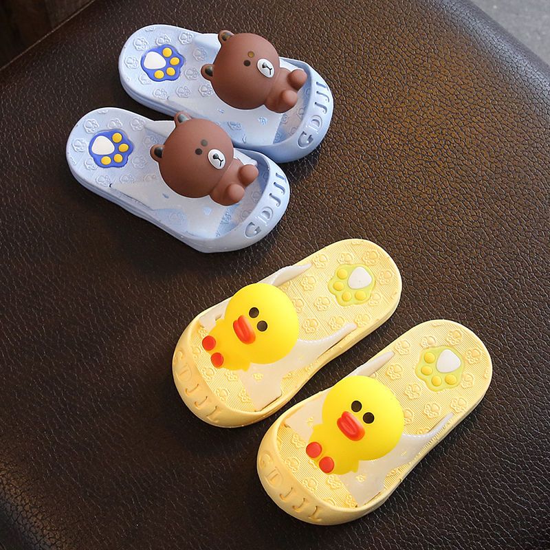 依蓝圣雪儿童拖鞋男夏季儿童童卡通可爱包头防滑室内外凉拖鞋