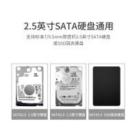 ssk飚王 金属移动硬盘盒 2.5英寸SATA 笔记本固态外接硬盘盒子 C600(Type-c接口)
