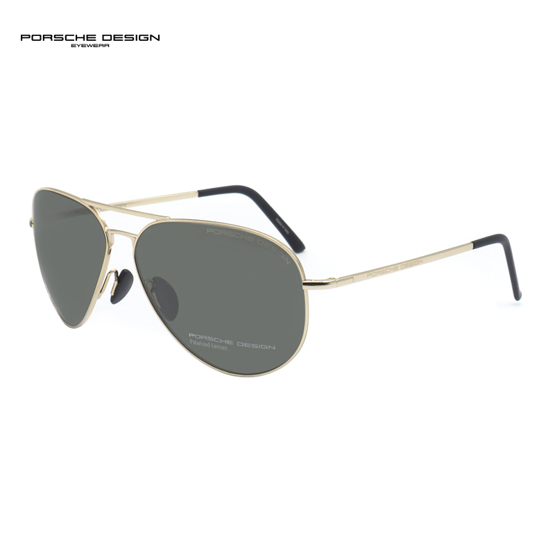 porschedesign保时捷太阳眼镜男款超轻时尚生物钢驾驶墨镜p850862mm