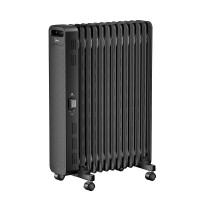 美的（Midea） 落地式电油汀 取暖器电暖器烤火炉油汀13片家用办公室干衣 2200W 3档恒温 NYX-G1
