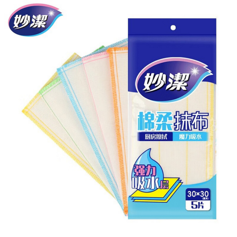 DXP妙洁棉柔抹布洗碗布 5片装
