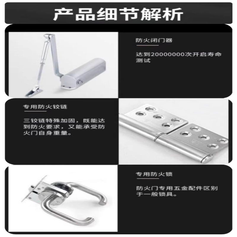 诚智旺 防火门 三七门/樘高清大图