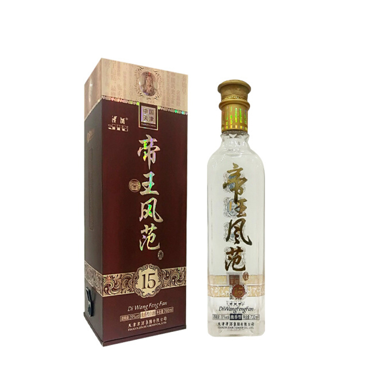 津酒39度帝王风范15年 700mL 北派绵雅浓香型白酒