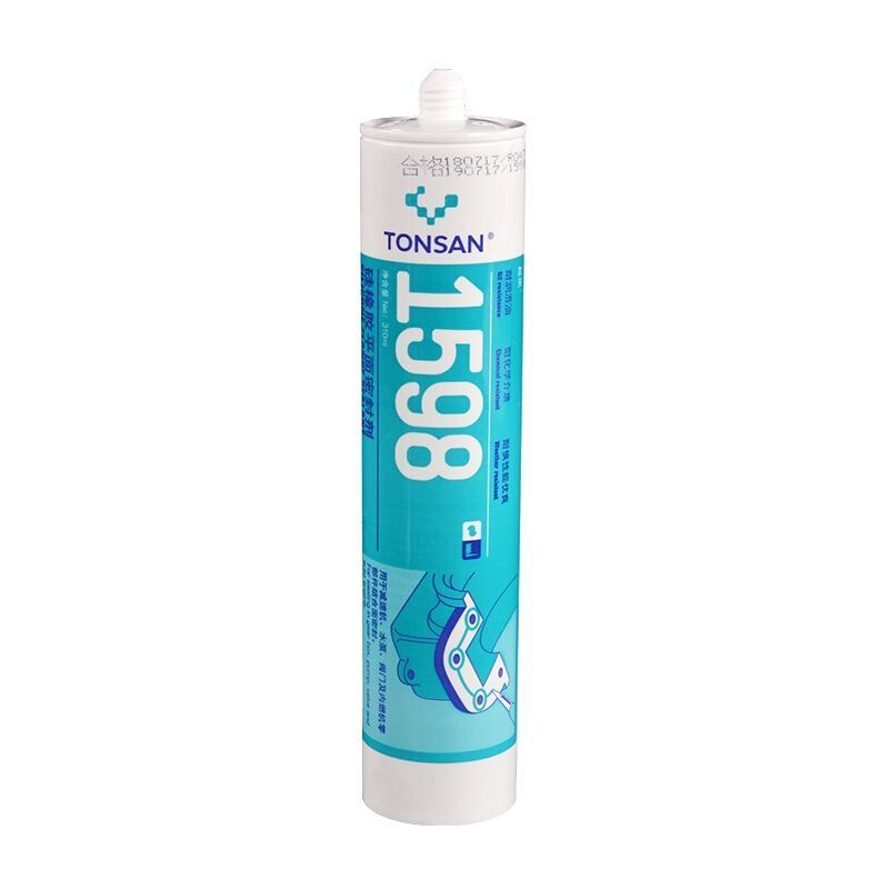 可赛新1587密封胶1596 1596F 1592 1598 1527T耐高温耐机油硅橡胶 蓝色1587/310ML