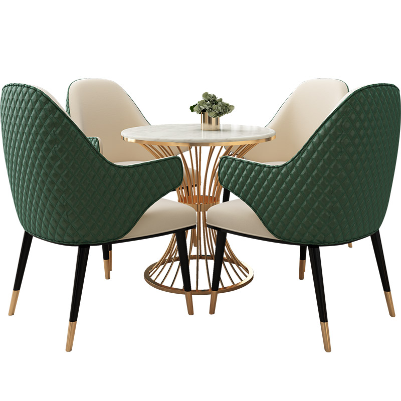 蕃蒂休闲桌四椅套高清大图