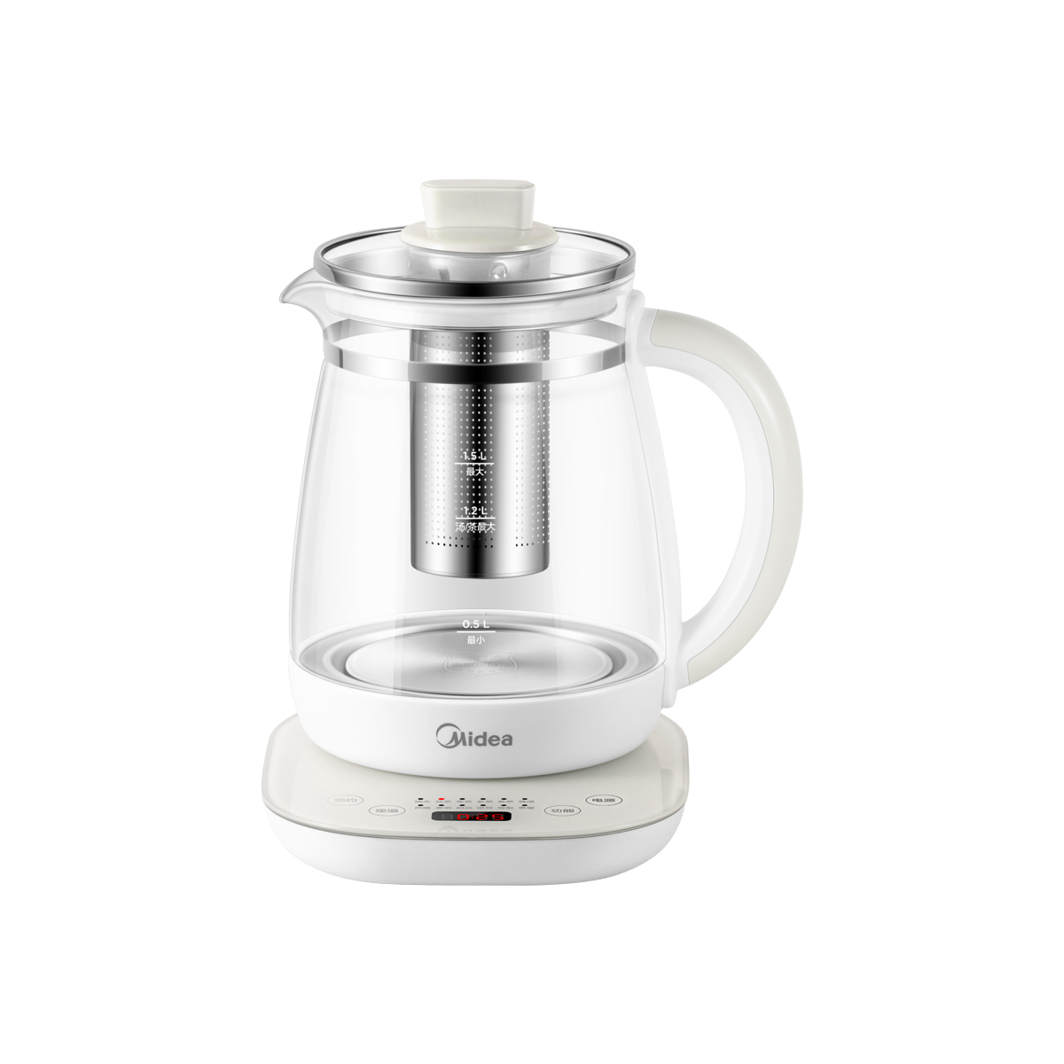 5l大容量玻璃养生壶 办公室女生礼物煮茶器 mk-ysnc1501