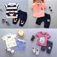 [促销]新款童装儿童短袖套装男童夏装女宝宝夏季衣服两件套1-2-3-4-5岁0