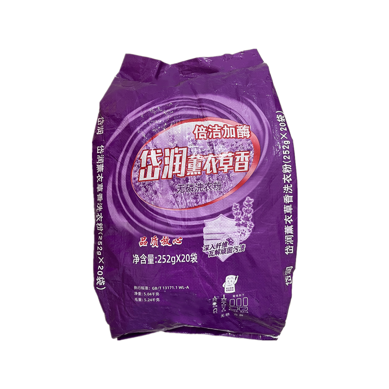 岱润 洗衣粉 252g 袋高清大图
