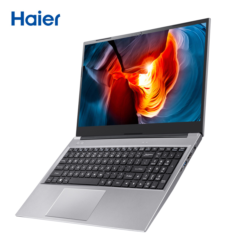 海尔(Haier)凌越S15-1S 15.6英寸十代轻薄笔记本电脑(5205U处理器 8G高频内存 256GB固态 正版Win10)网课学习办公商用影音家用 金属轻薄便携 笔记本