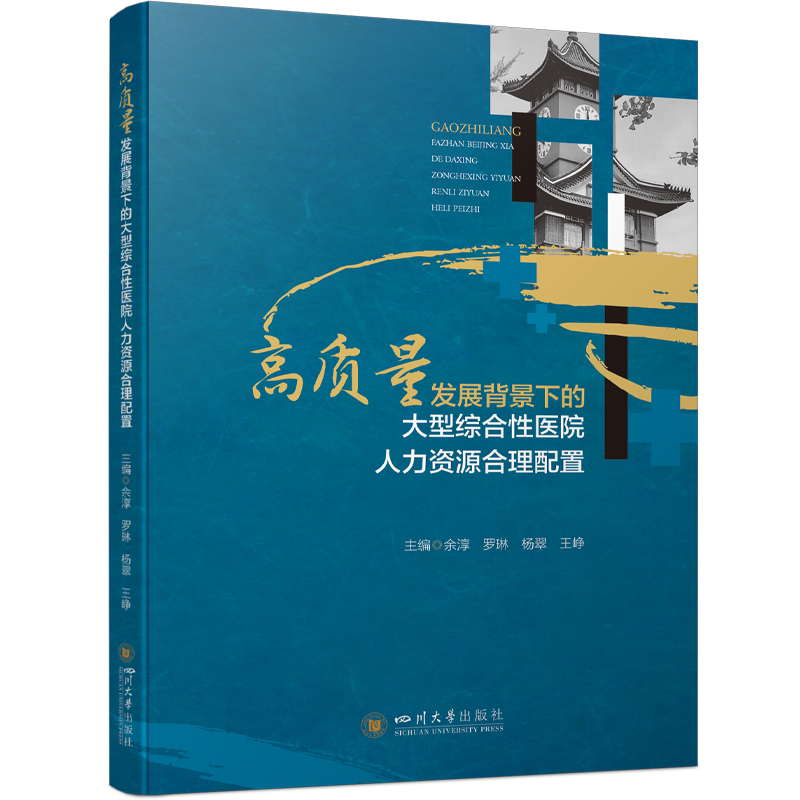 正版新书]高质量发展背景下的大型综合性医院人力资源合理配置余高清大图
