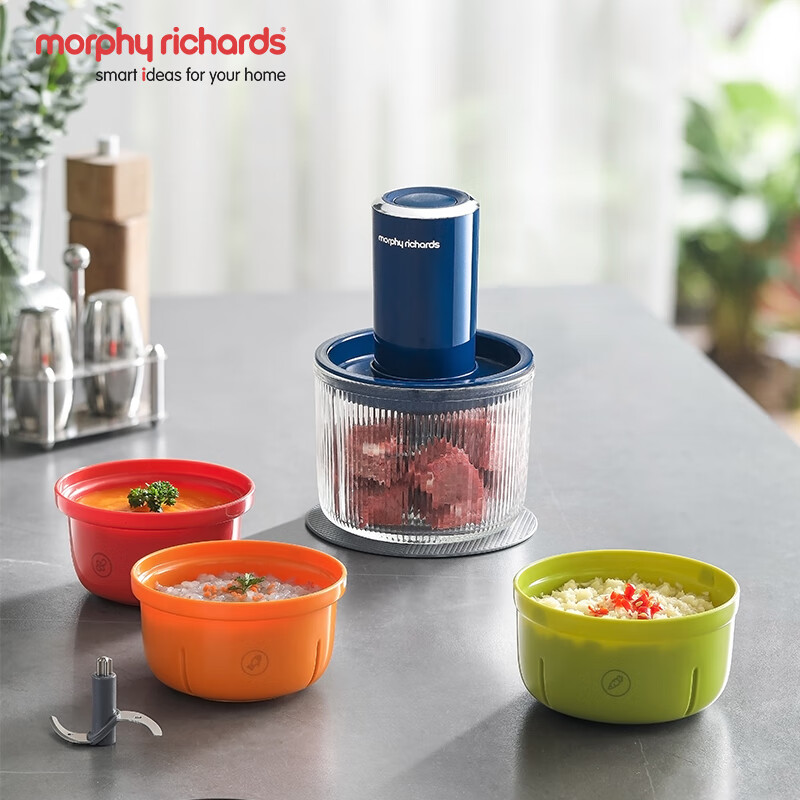 摩飞电器(MORPHY RICHARDS)食物处理器MR9405蓝色