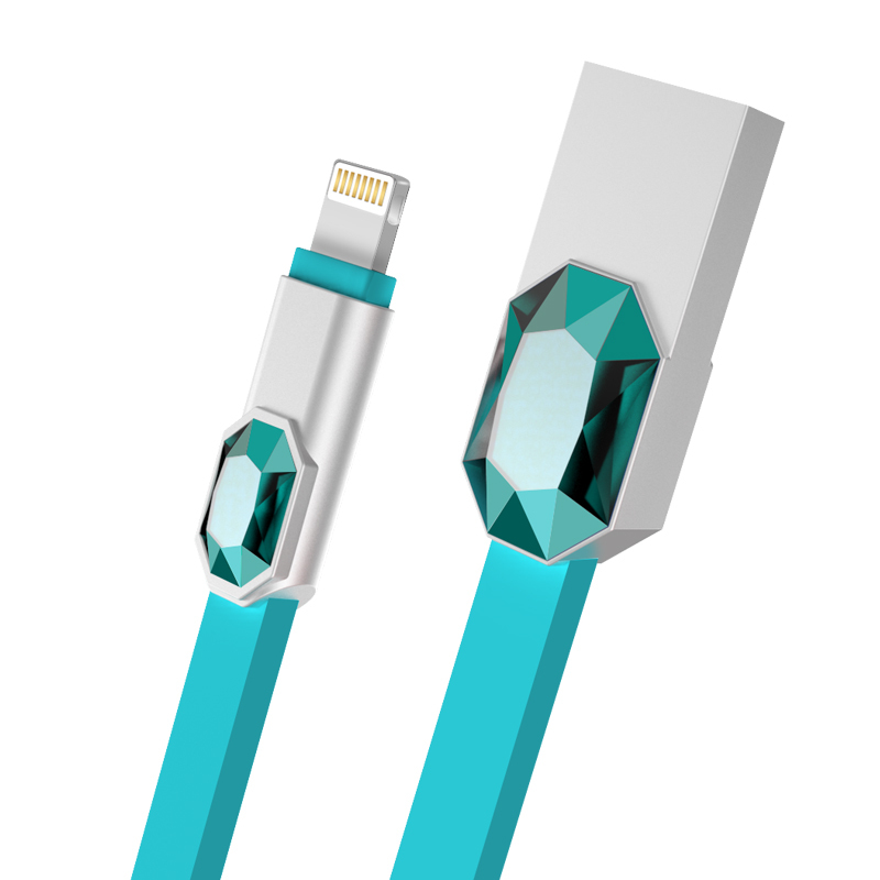 XO 八角宝石锌合金数据线 XO-NB23