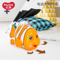 汇乐玩具(HUILE TOYS)机灵小丑鱼 998 电动万向行走 玩具音乐爬行宝宝学爬