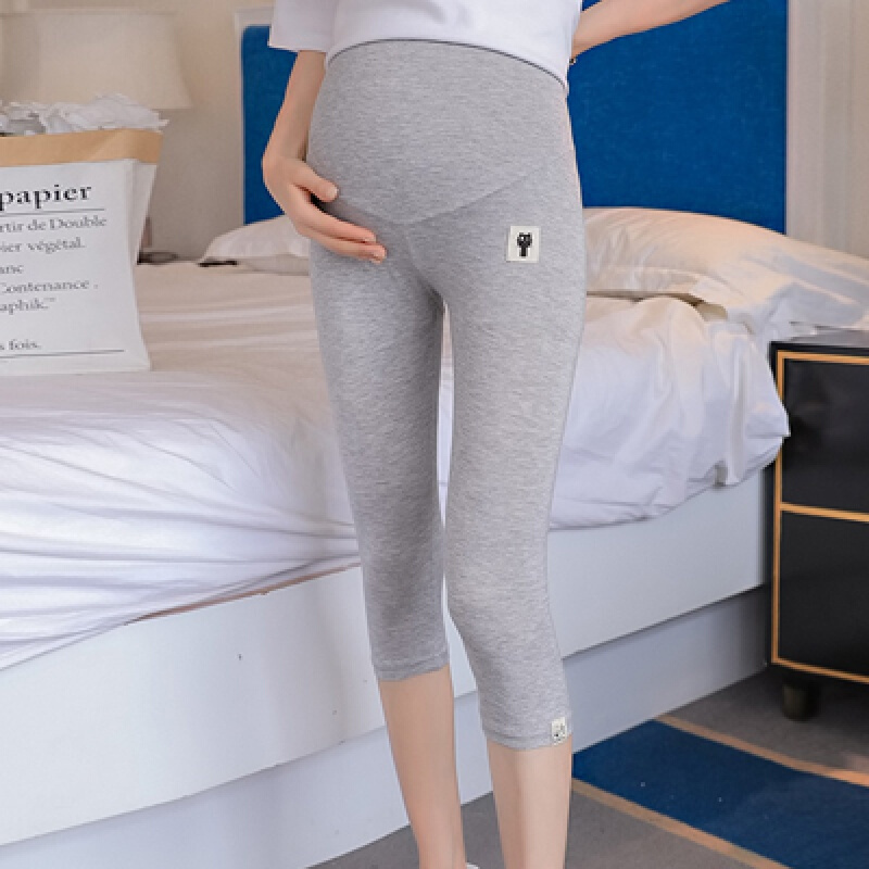 迪鲁奥(DILUAO)托腹裤春夏薄款裤孕妇裤子春秋款夏季外穿春装夏装