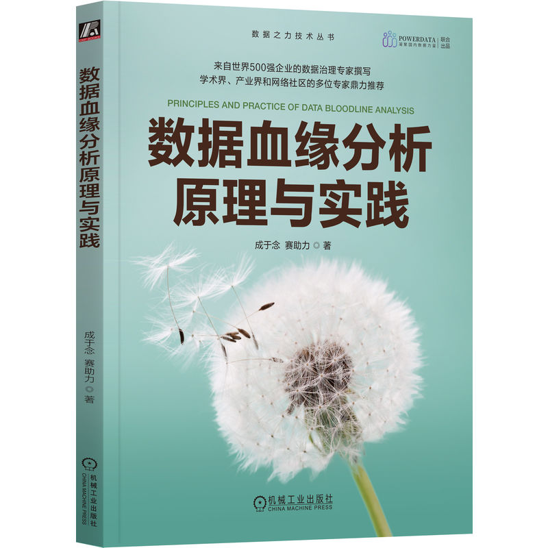 正版新书]数据血缘分析原理与实践成于念,赛助力 著978711175701高清大图
