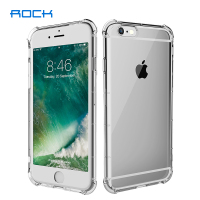 洛克（ROCK）iPhoneSE晶盾系列手机壳透明全包防摔防尘保护套苹果SE通用个性软壳