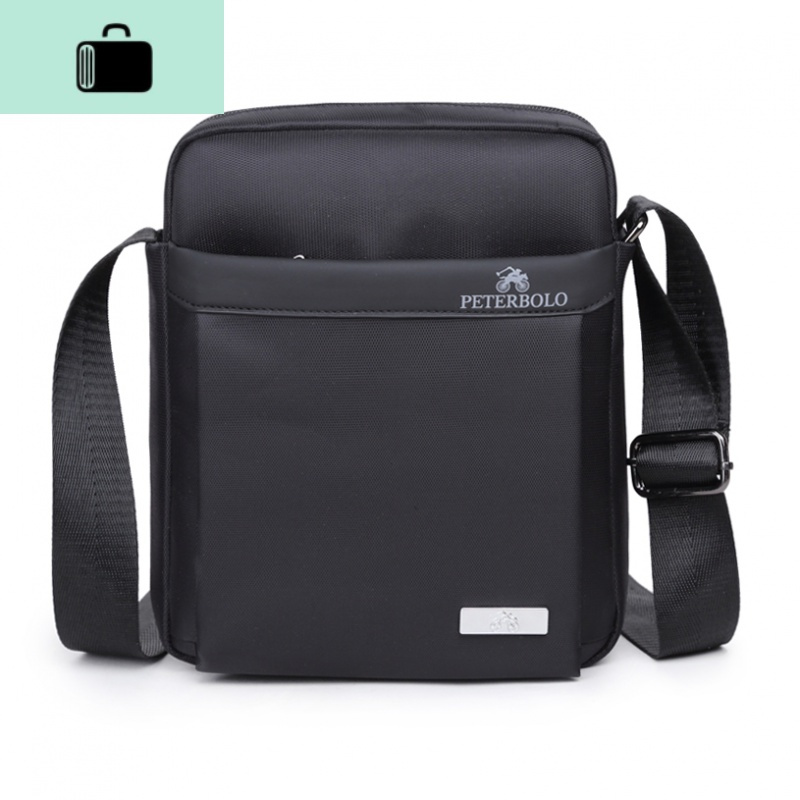 男包牛津布单肩包男斜挎包休闲帆布包男士包包背包小包商务公文包new